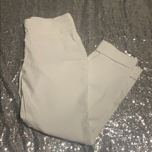 White NEW YORK AND COMPANY DRESS PANTS .